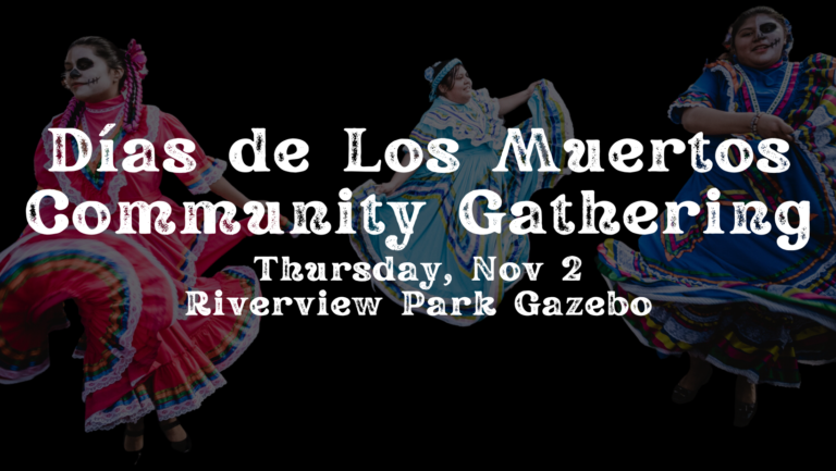 Dias de los muertos community gathering